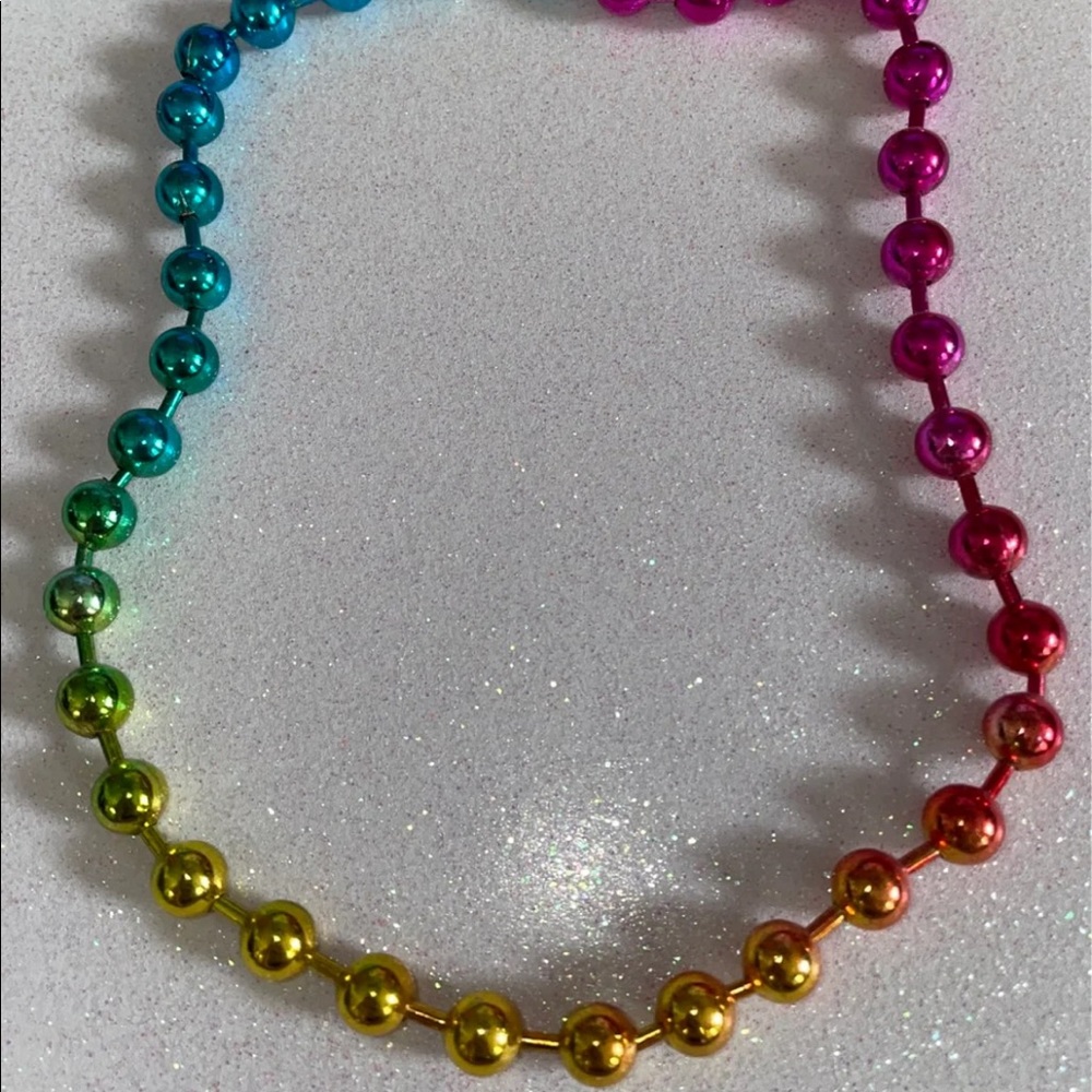 Rainbow Choker Necklace for Equality